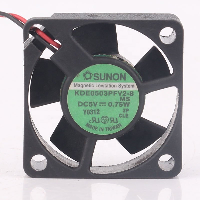 Sunon 12V 24V 48V DC5V 0.06A EC AC 0.75W 30X30X10mm 3CM 3010 Silent Two-wire Centrifugal Ventilation KDE0503PFV2-8 Cooling Fan